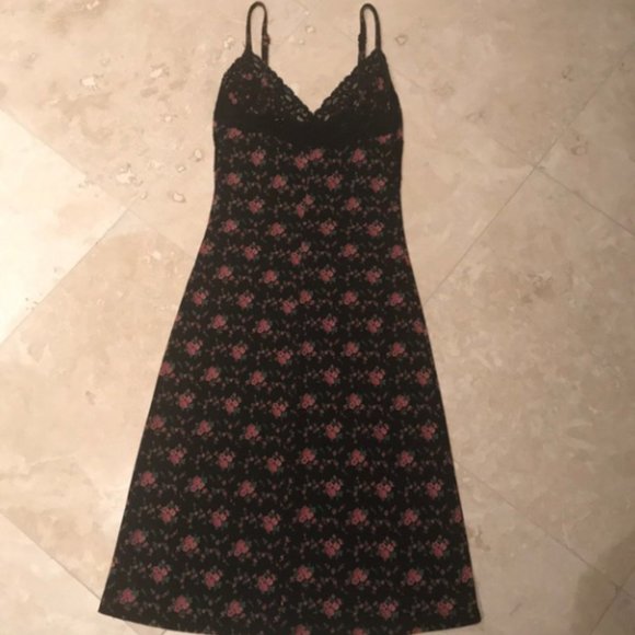 Vintage Betsey Johnson Dress Lace Trim Size P fits 2, 4, S, XS - Picture 6 of 8